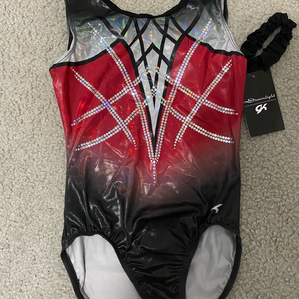 GK dream light elegant weave leotard